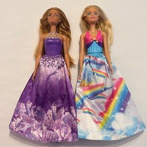 Barbie Dreamtopia Sparkle Mountain Princess Doll Rainbow Cove Bodice & Skirt